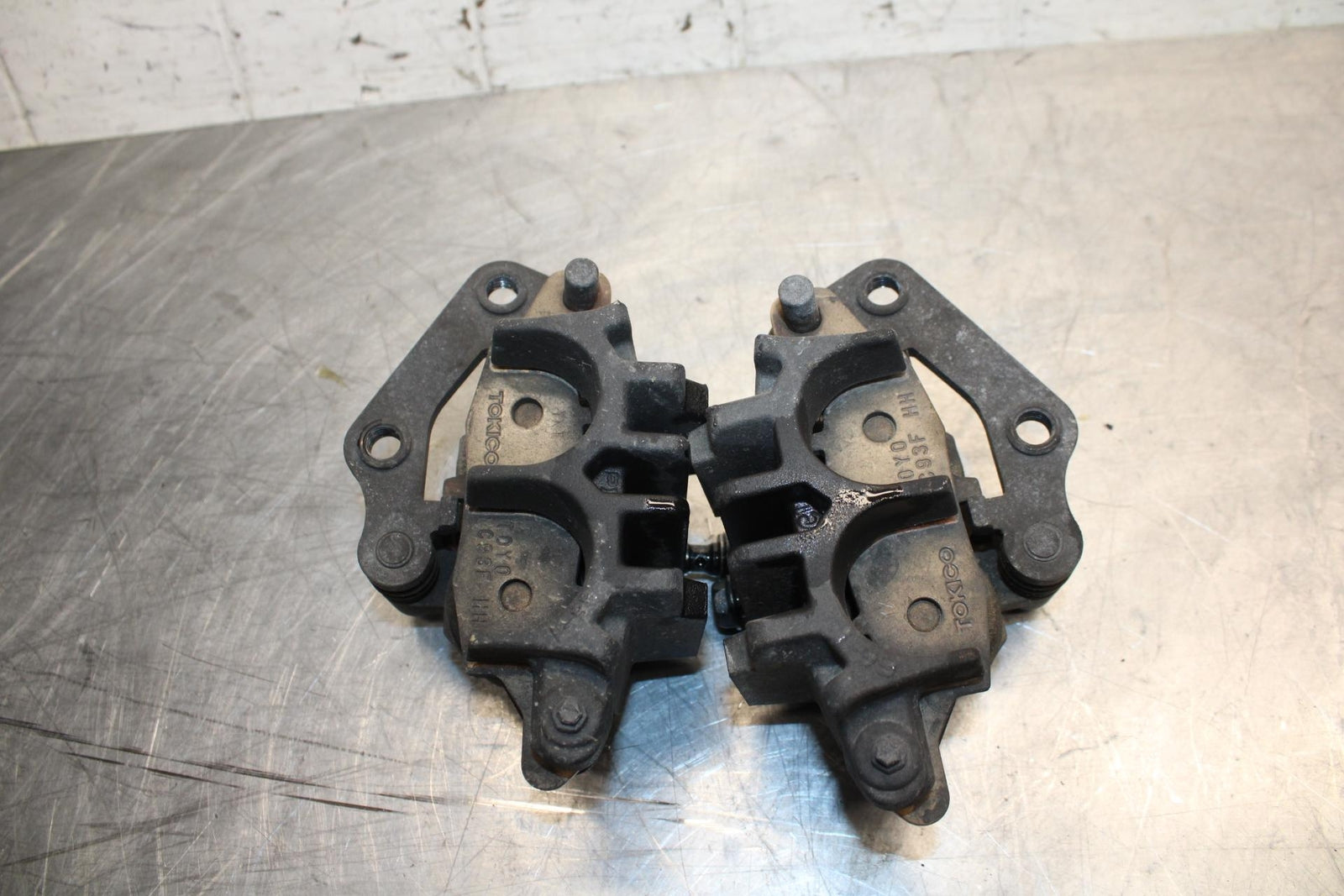 11 KAWASAKI NINJA 650 ER EX 650  FRONT BRAKE CALIPER SET PAIR CALIPERS BB503