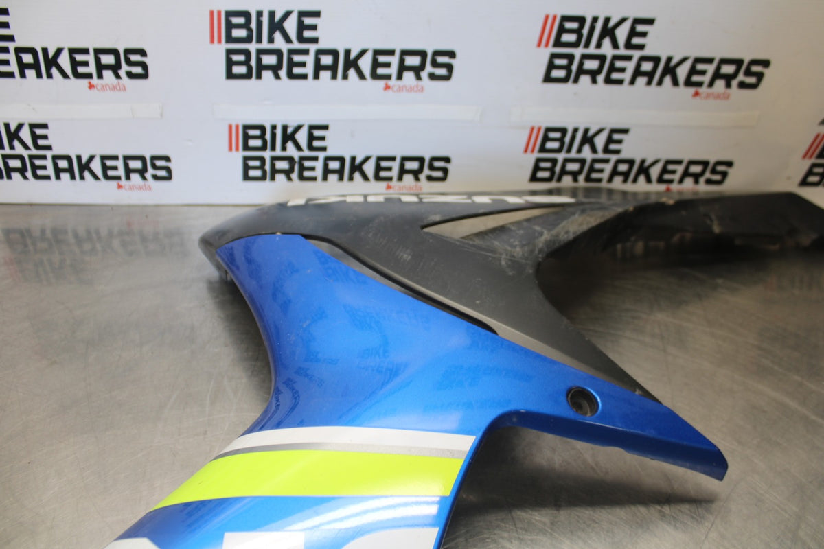 18 SUZUKI GSXR750 OEM RIGHT LOWER MID UPPER SIDE FAIRING COWL  BB891
