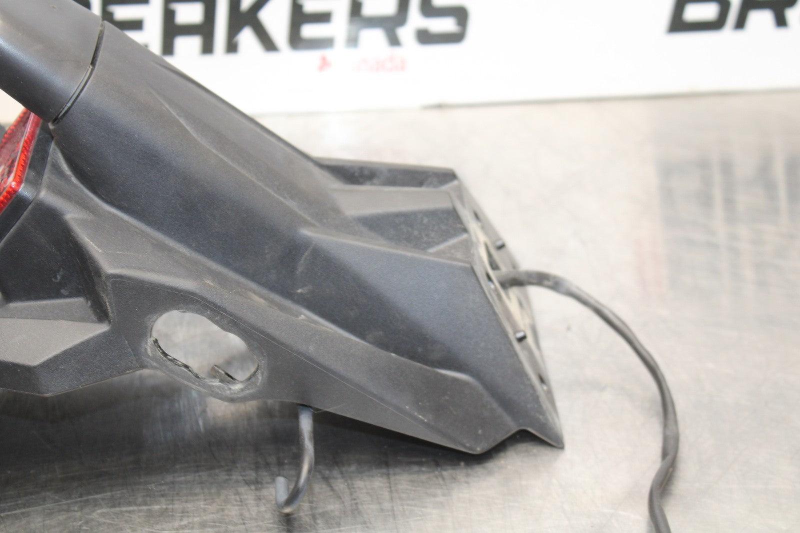 13-17 KAWASAKI NINJA 300 EX300 ABS REAR BACK FENDER MUD GUARD BB187