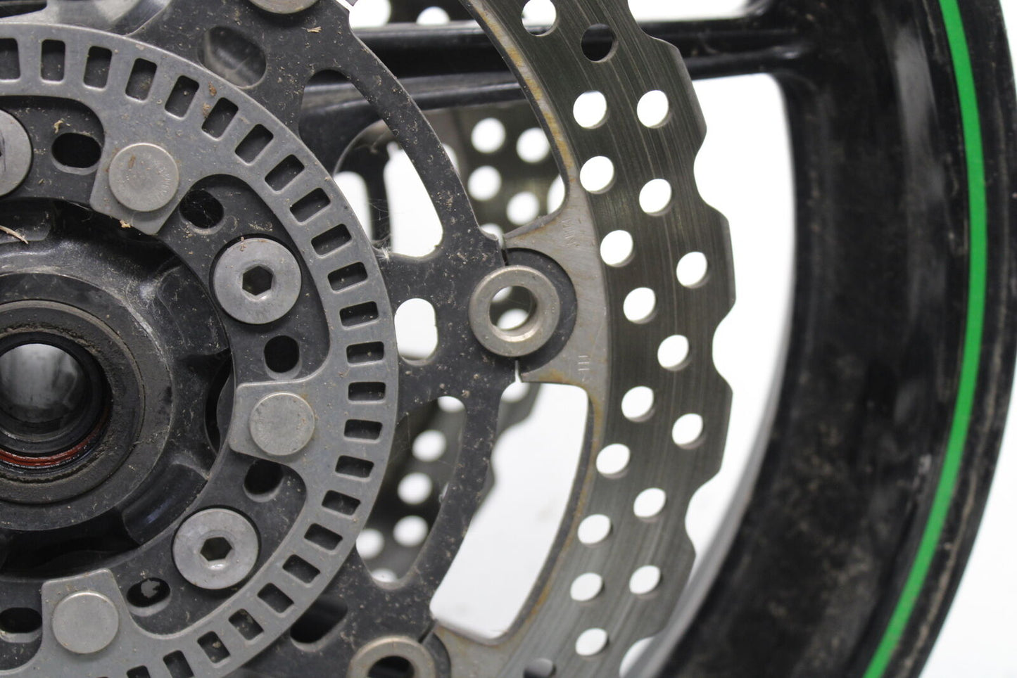 12-17 KAWASAKI ER-6N Z650 FRONT RIM FRONT WHEEL BB709