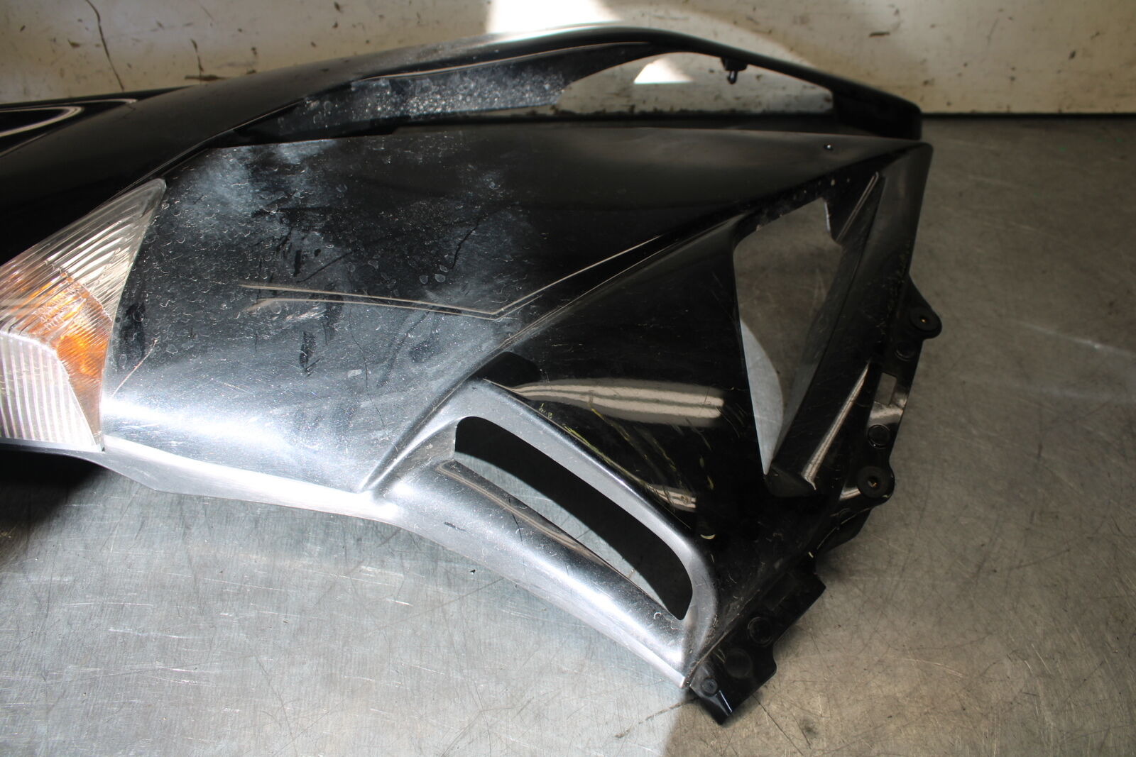 09-12 KAWASAKI NINJA ZX6R LEFT LOWER MID UPPER SIDE FAIRING COWL BB698