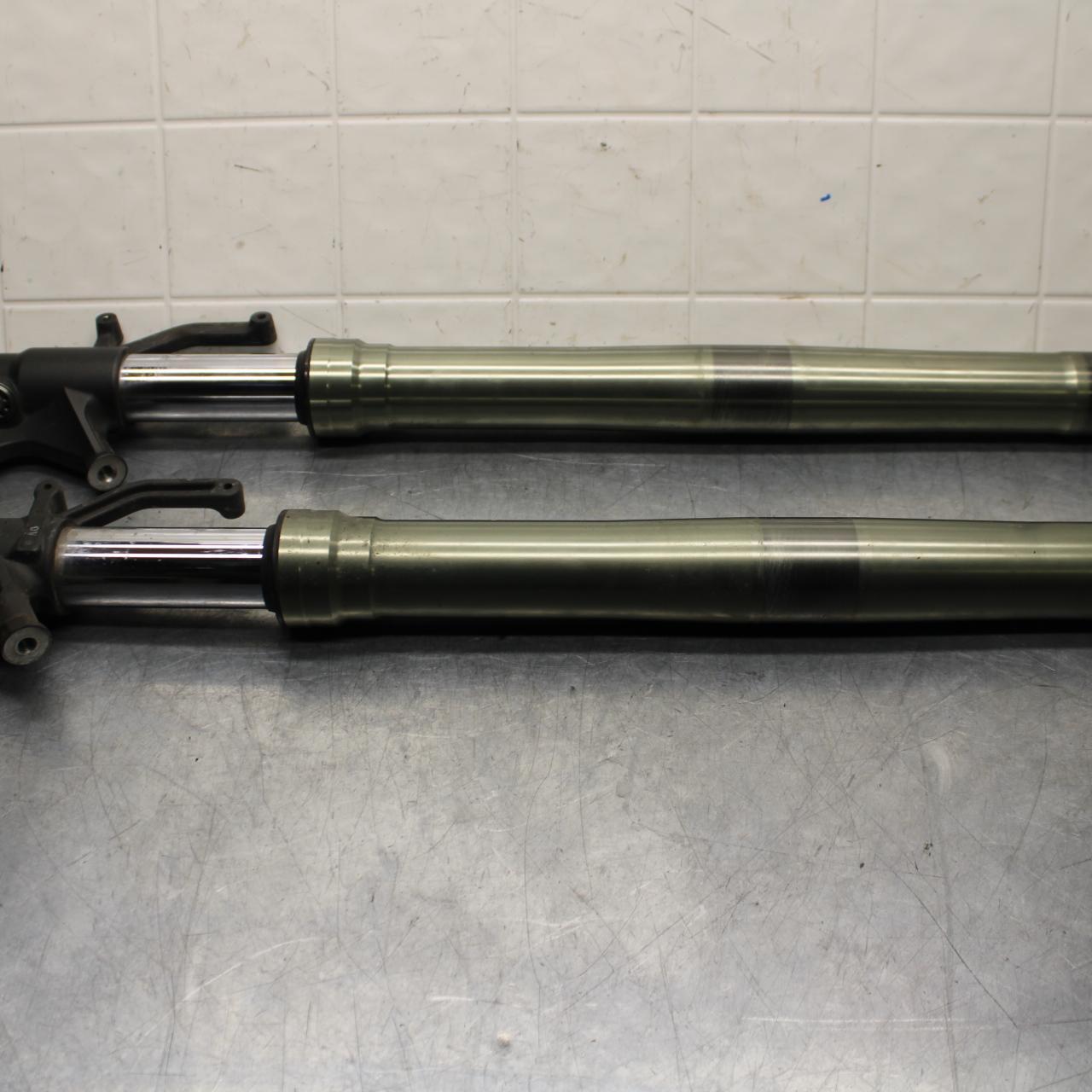 2011 Kawasaki Ninja ZX6R ZX600R FRONT FORKS SHOCK SUSPENSION SET PAIR BB587