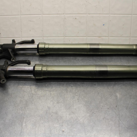 2011 Kawasaki Ninja ZX6R ZX600R FRONT FORKS SHOCK SUSPENSION SET PAIR BB587