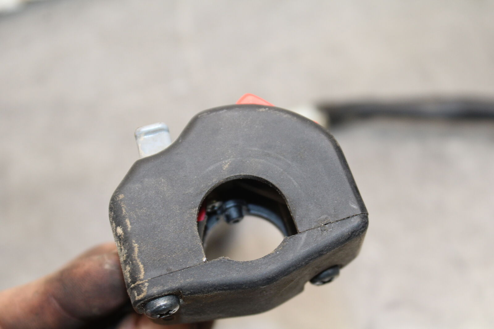 07-08 YAMAHA YZF R1 RIGHT CLIP ON HANDLE KILL OFF START SWITCH SWITCHES BB724