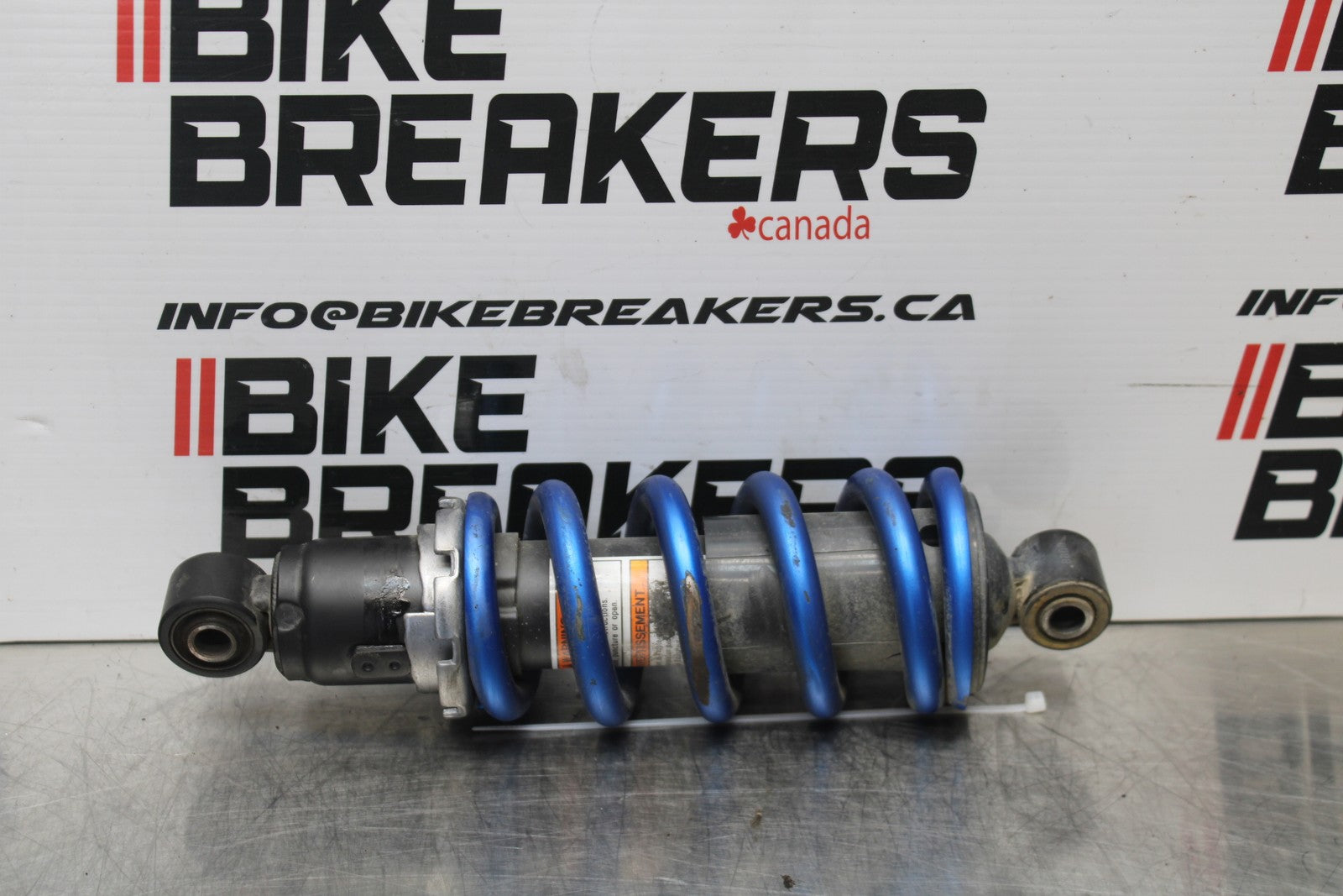 09-10 KAWASAKI ER-6N REAR BACK SHOCK ABSORBER SUSPENSION BB205