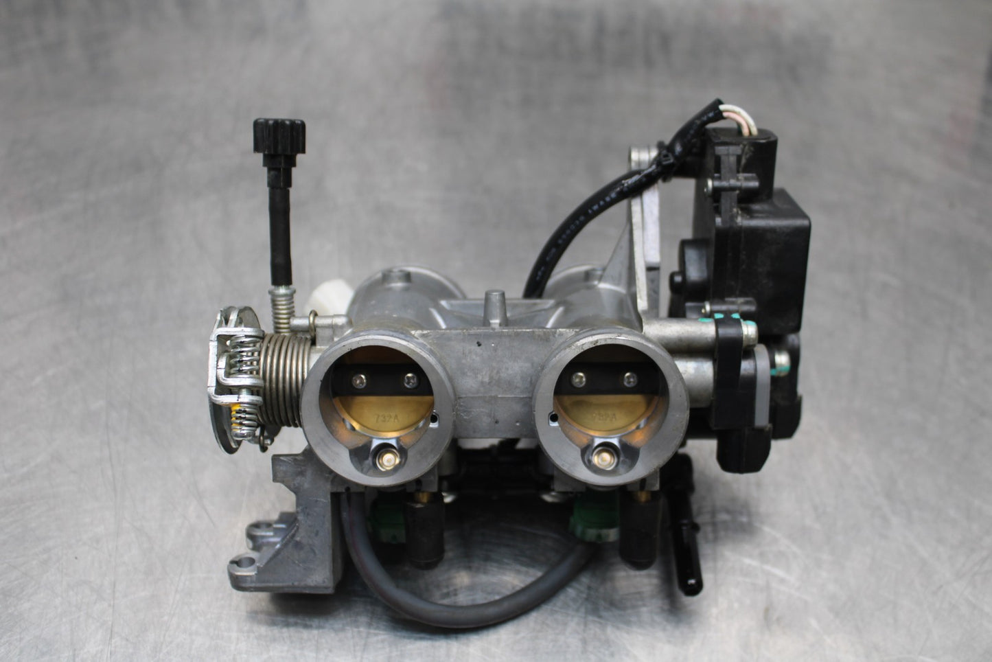 13-17 KAWASAKI NINJA 300 EX300 ABS MAIN FUEL INJECTORS / THROTTLE BODIES BB187