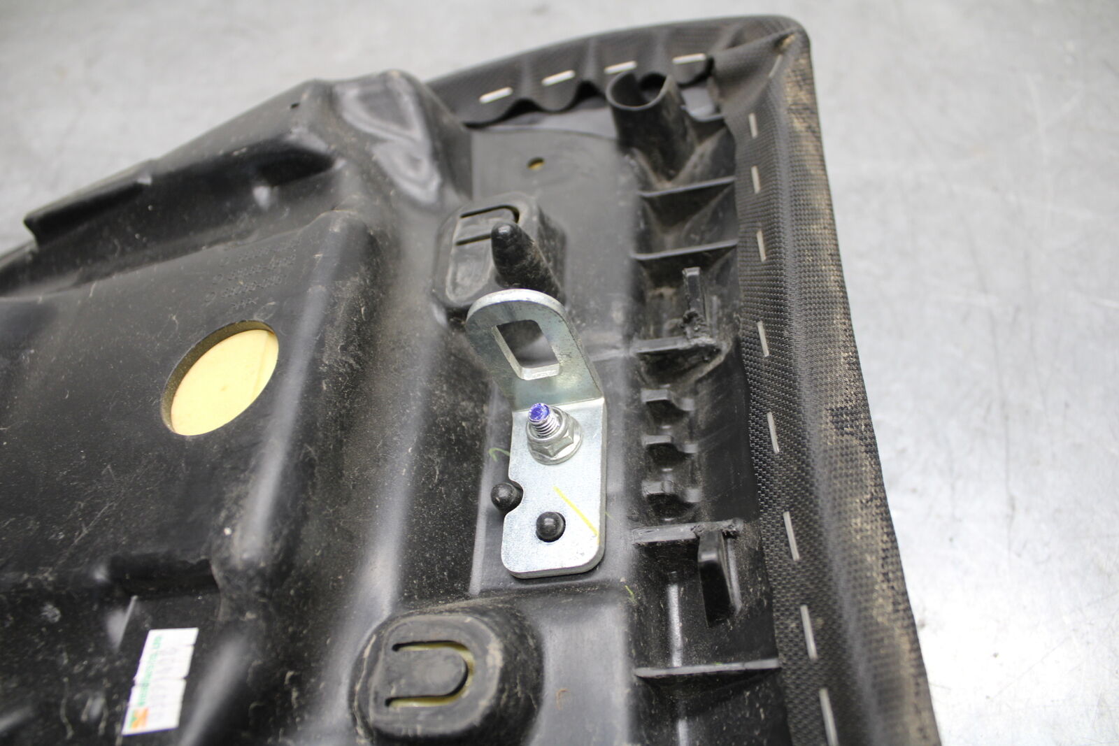 12-17 KAWASAKI ER-6N Z650 REAR BACK PASSENGER TANDEM SEAT PAD SADDLE  BB709