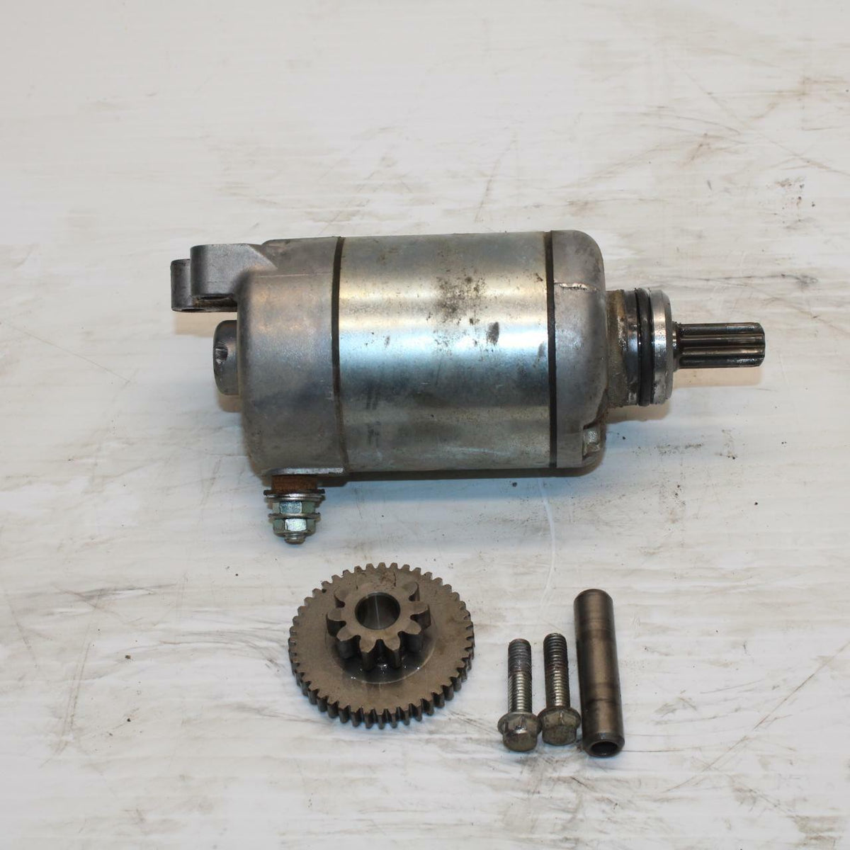 08-16 YAMAHA YZF R6 ENGINE STARTING STARTER MOTOR -DC 12V BB273