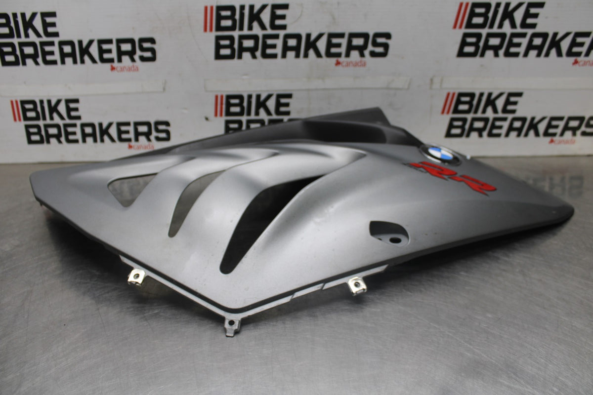 10-11 BMW S1000RR RIGHT FRONT UPPER MID SIDE FAIRING COWL PLASTIC BB941