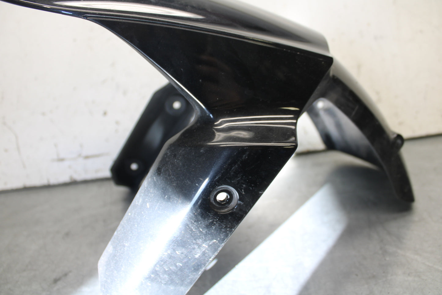 09-12 KAWASAKI NINJA ZX6R FRONT WHEEL FENDER COWL FAIRING 5004-0118-17K BB698