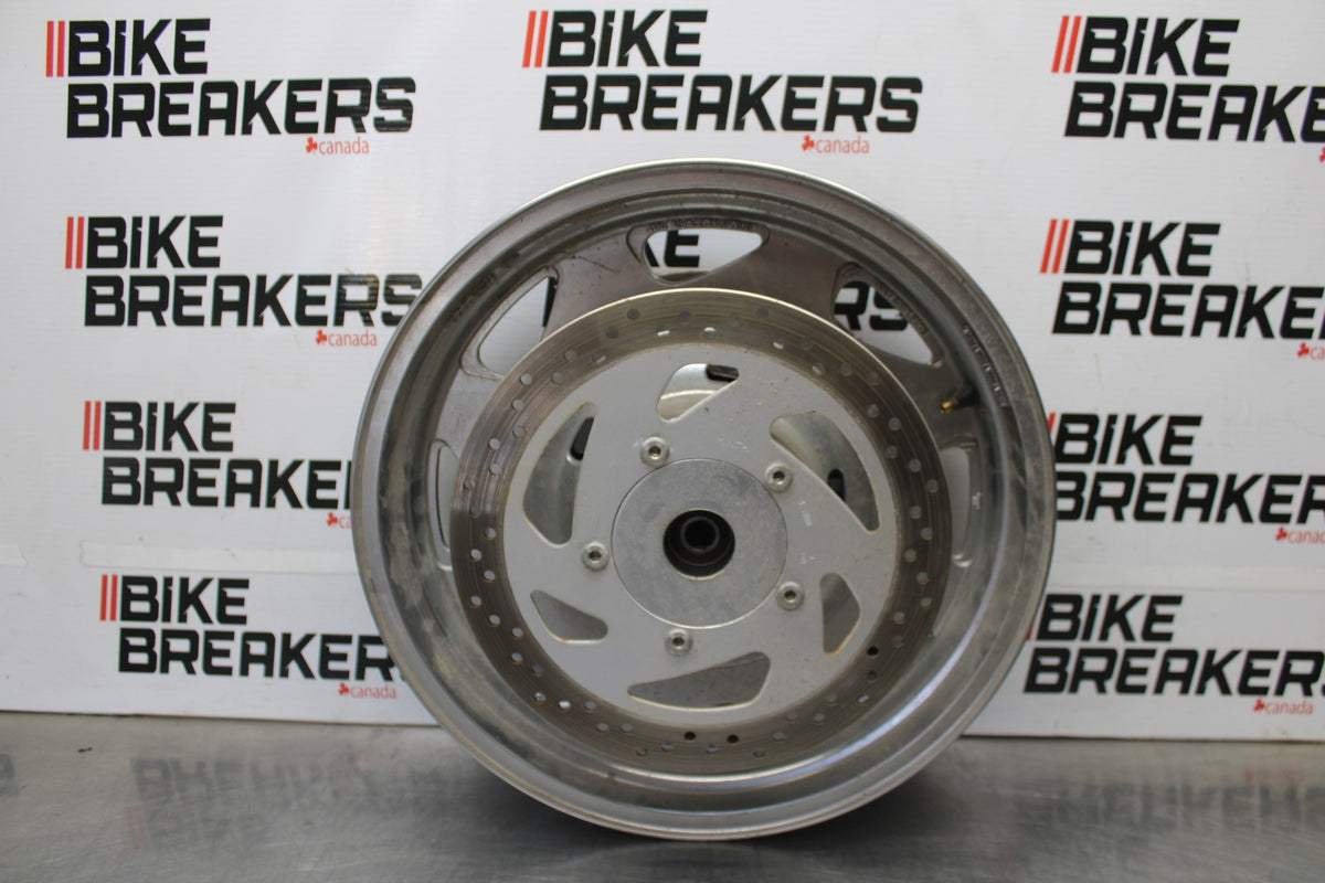 05-09 SUZUKI BOULEVARD C90 FRONT WHEEL FRONT RIM & ROTORS BB918