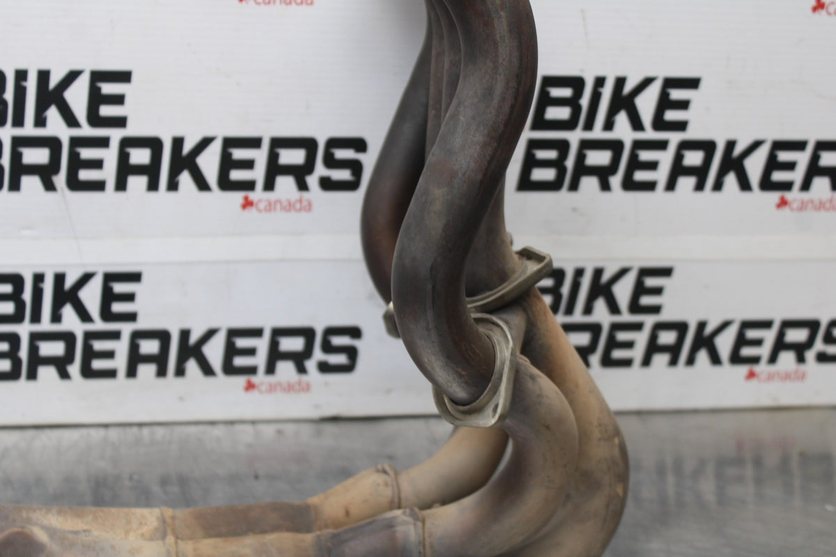 13-18 KAWASAKI NINJA ZX6R EXHAUST HEADER PIPES MANIFOLD BB915