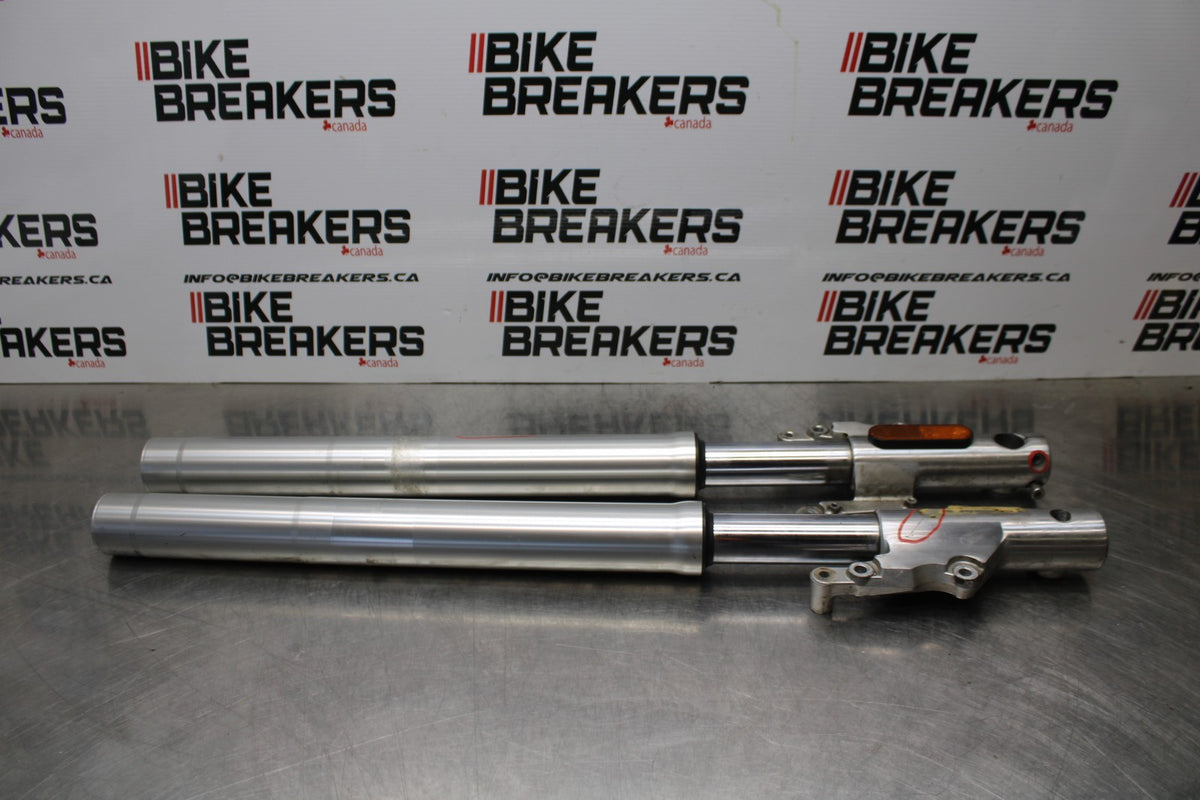 05 TRIUMPH ROCKET III FRONT FORKS SHOCK SUSPENSION SET PAIR BB186