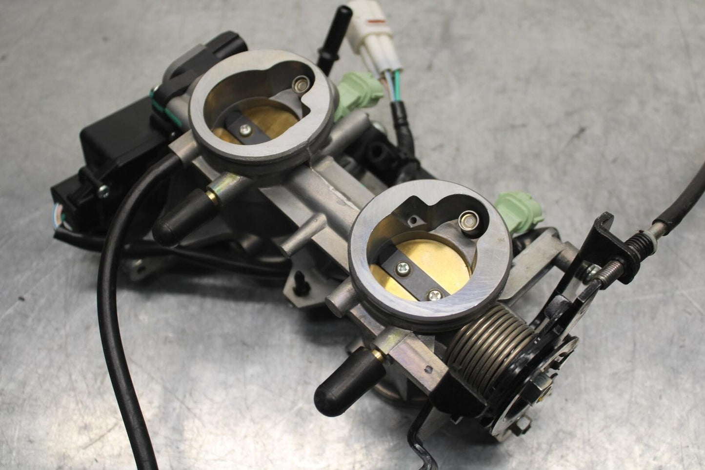 17-20 KAWASAKI NINJA 650 EX650 ABS MAIN FUEL INJECTORS / THROTTLE BODIES BB88