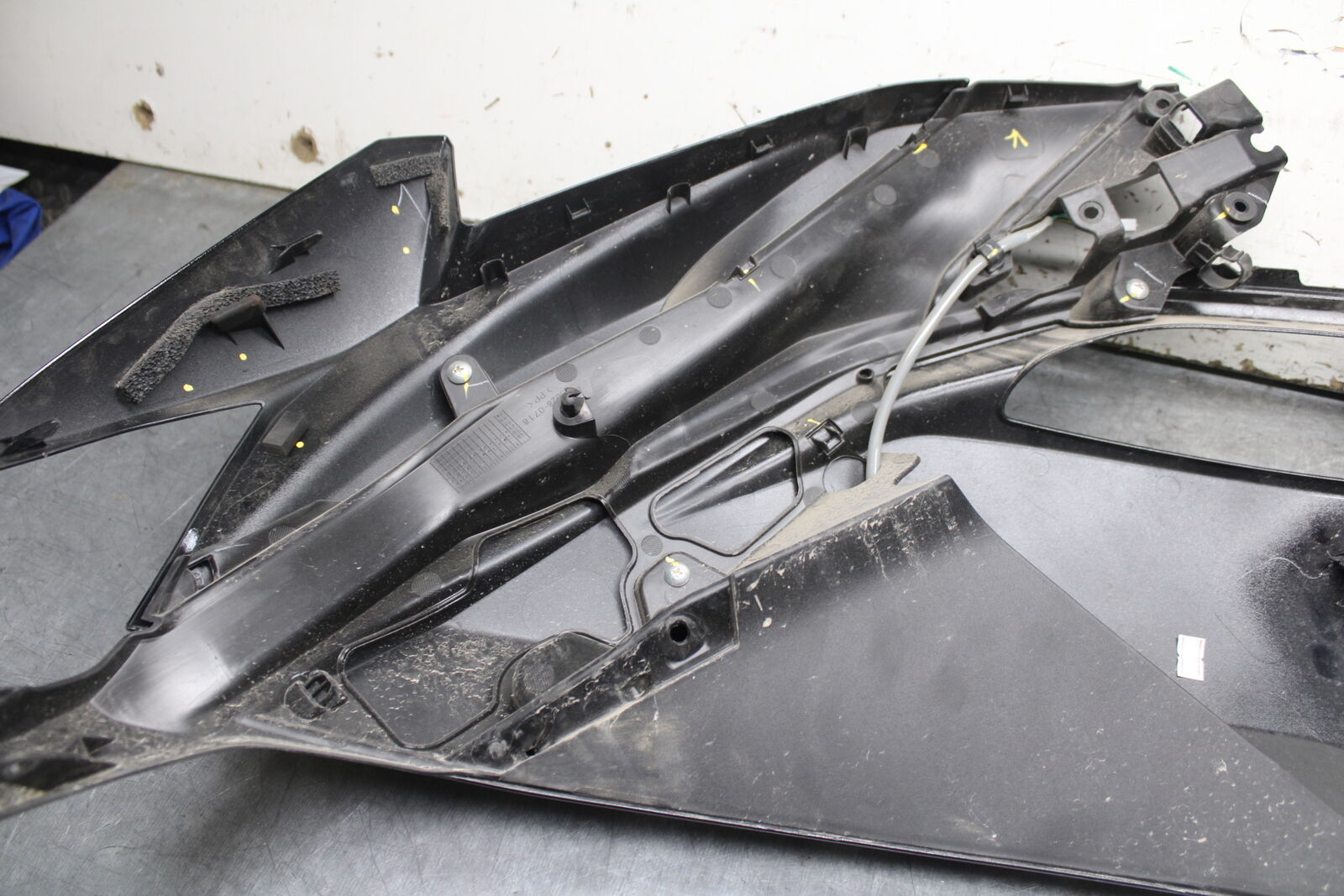 18-24 KAWASAKI NINJA 650 RIGHT LOWER MID UPPER SIDE FAIRING COWL  BB725