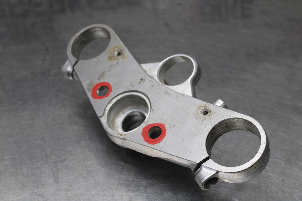 99 KAWASAKI NINJA ZX9R FRONT FORKS CLAMP LOWER TRIPLE TREE STEM BB05