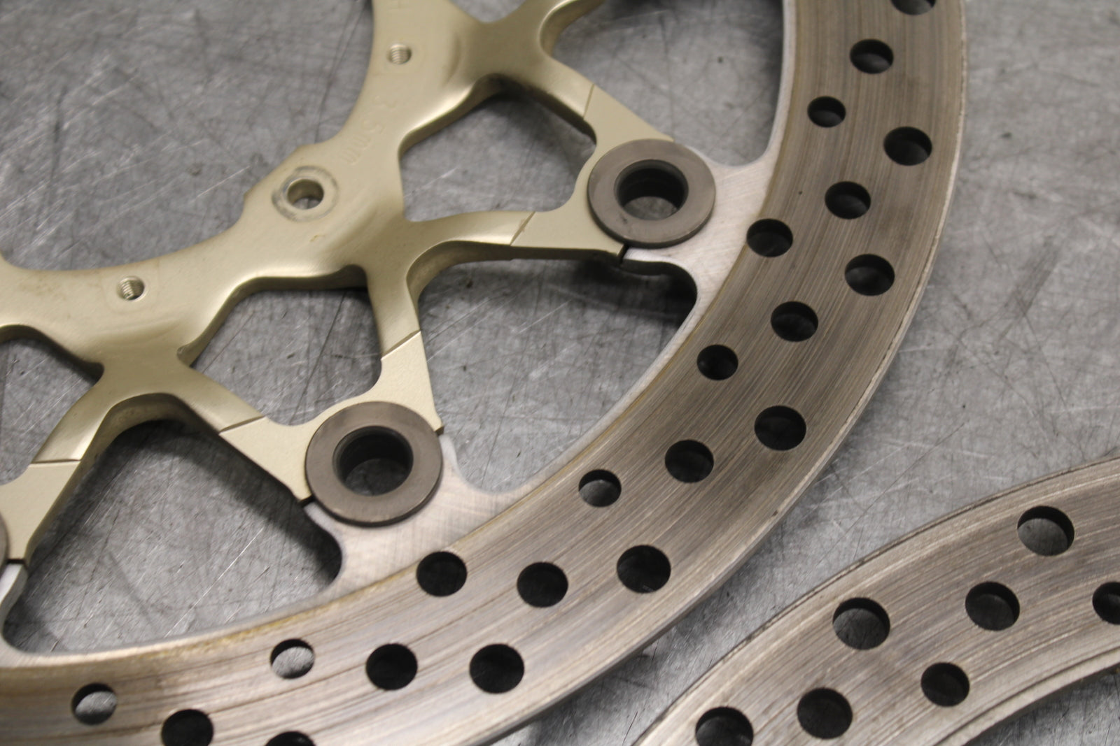 17-21 HONDA CBR1000RR SP FRONT LEFT RIGHT BRAKE ROTORS DISCS BB681