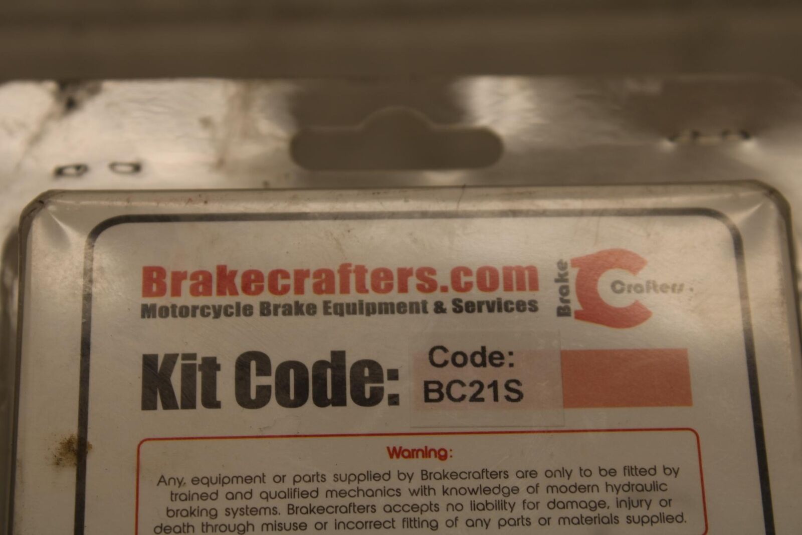 2007 Yamaha YZF R6S BRAKE CALIPER REBUILD KIT BB594