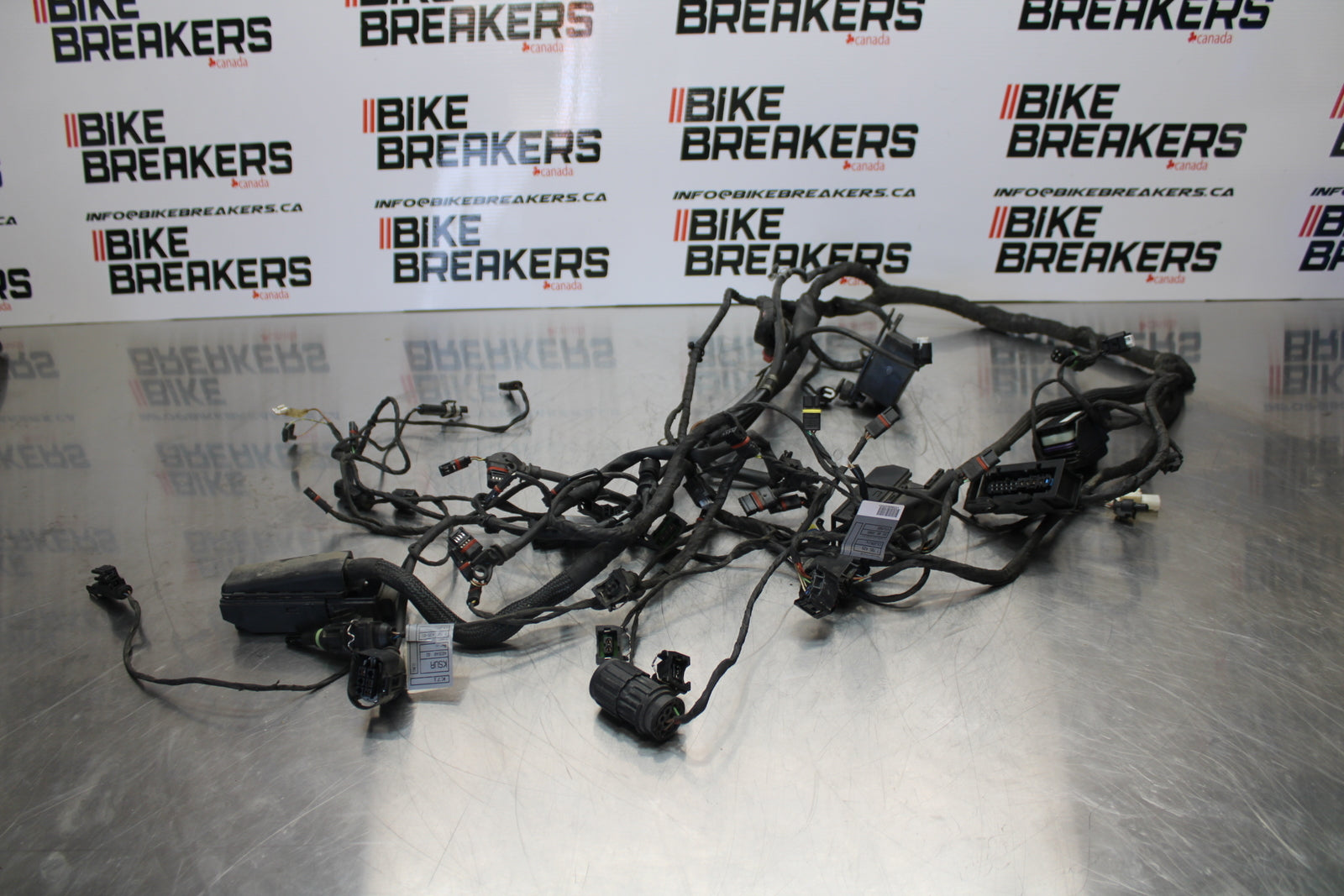 06-12 BMW F800ST MAIN ENGINE WIRING HARNESS MOTOR WIRE LOOM BB144