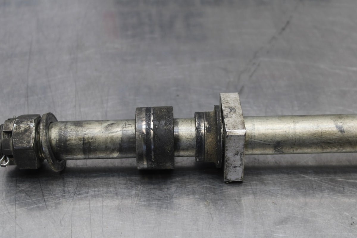 07-08 KAWASAKI NINJA ZX6R REAR AXLE BACK WHEEL RIM PIVOT BOLT AXEL  BB203