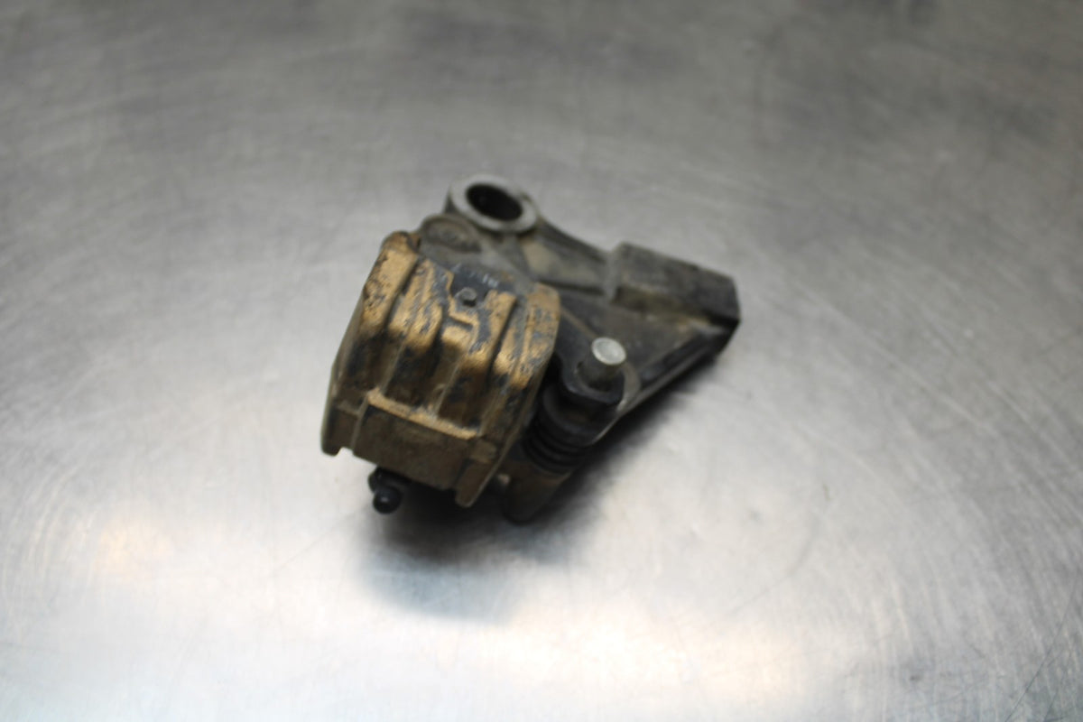 07-08 KAWASAKI NINJA ZX6R REAR BACK BRAKE CALIPER W MOUNT BRACKET BB855
