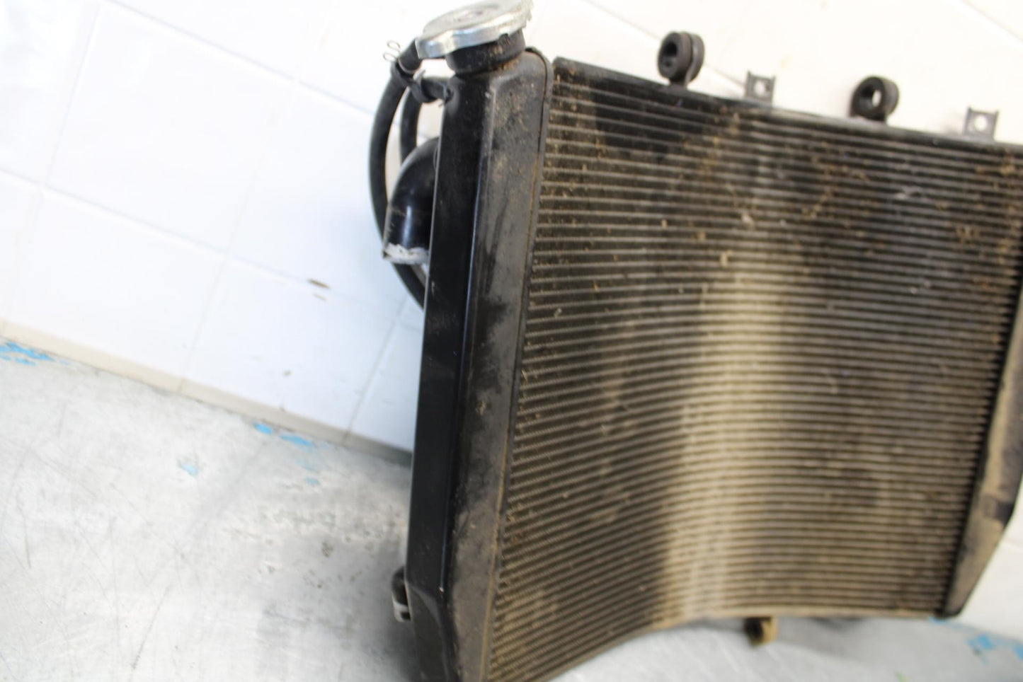 06-07 KAWASAKI NINJA ZX14R ENGINE RADIATOR MOTOR COOLER COOLING RADIATER BB433