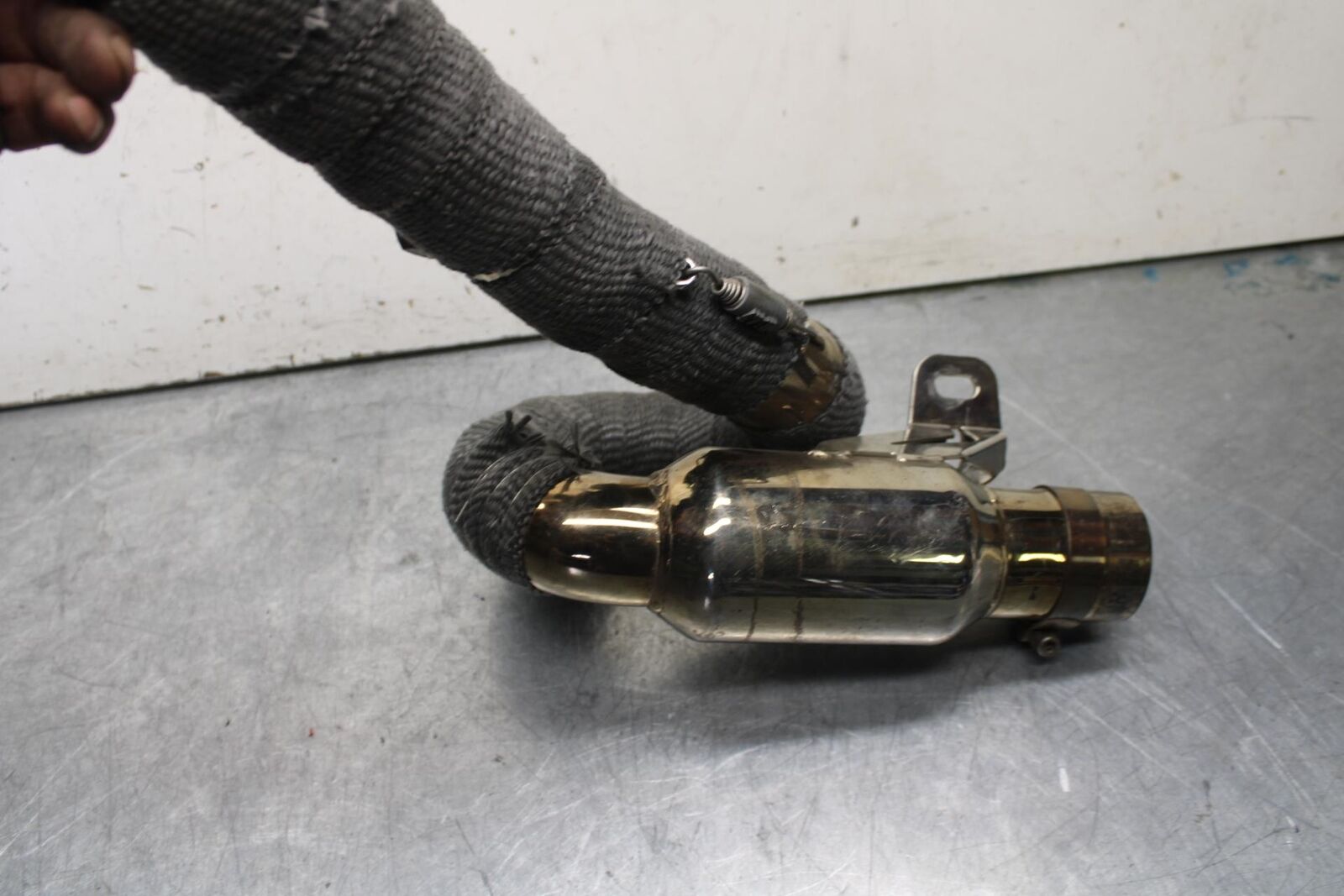 11-12 KAWASAKI Z1000 YOSHIMURA EXHAUST MIDPIPE MID MIDDLE PIPE BB636