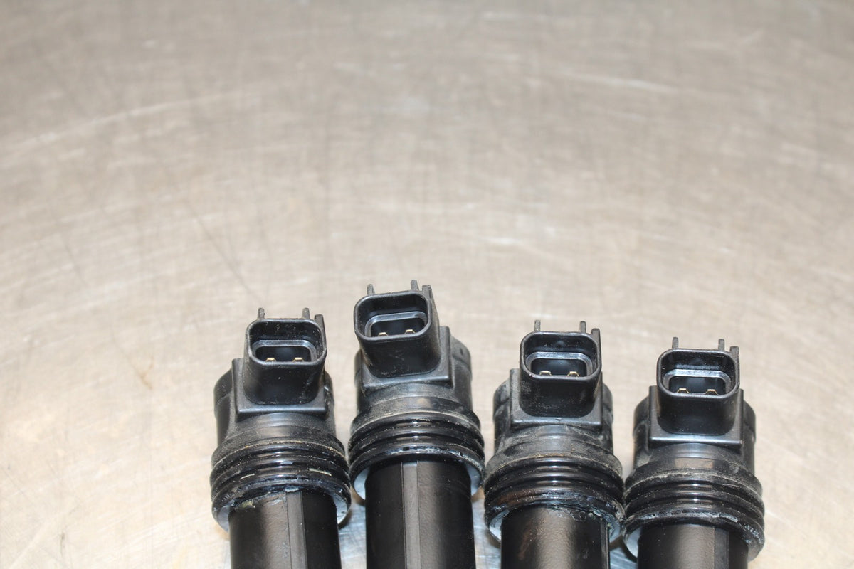 07-08 KAWASAKI NINJA ZX6R IGNITION COILS COIL SPARK PLUG CAPS BB937