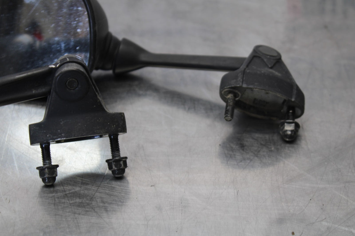 2007 Kawasaki Ninja ZX6R ZX600P RIGHT LEFT SIDE REAR VIEW MIRROR SET  BB175