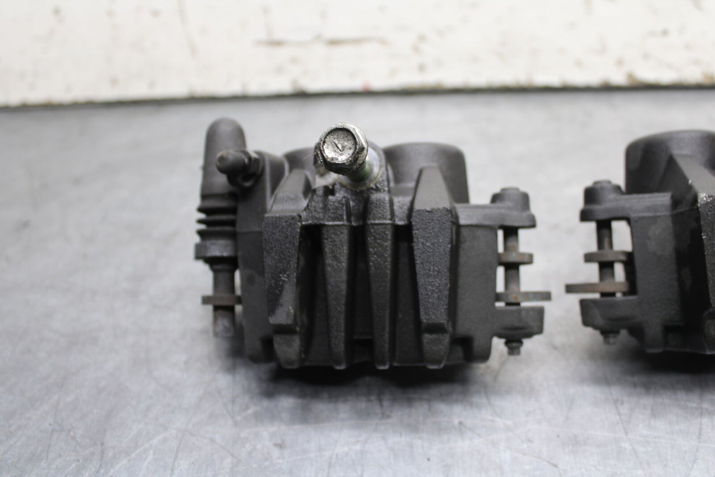 14-15 KAWASAKI NINJA 650 EX650F ABS RIGHT LEFT FRONT BRAKE CALIPER PAIR BB741 