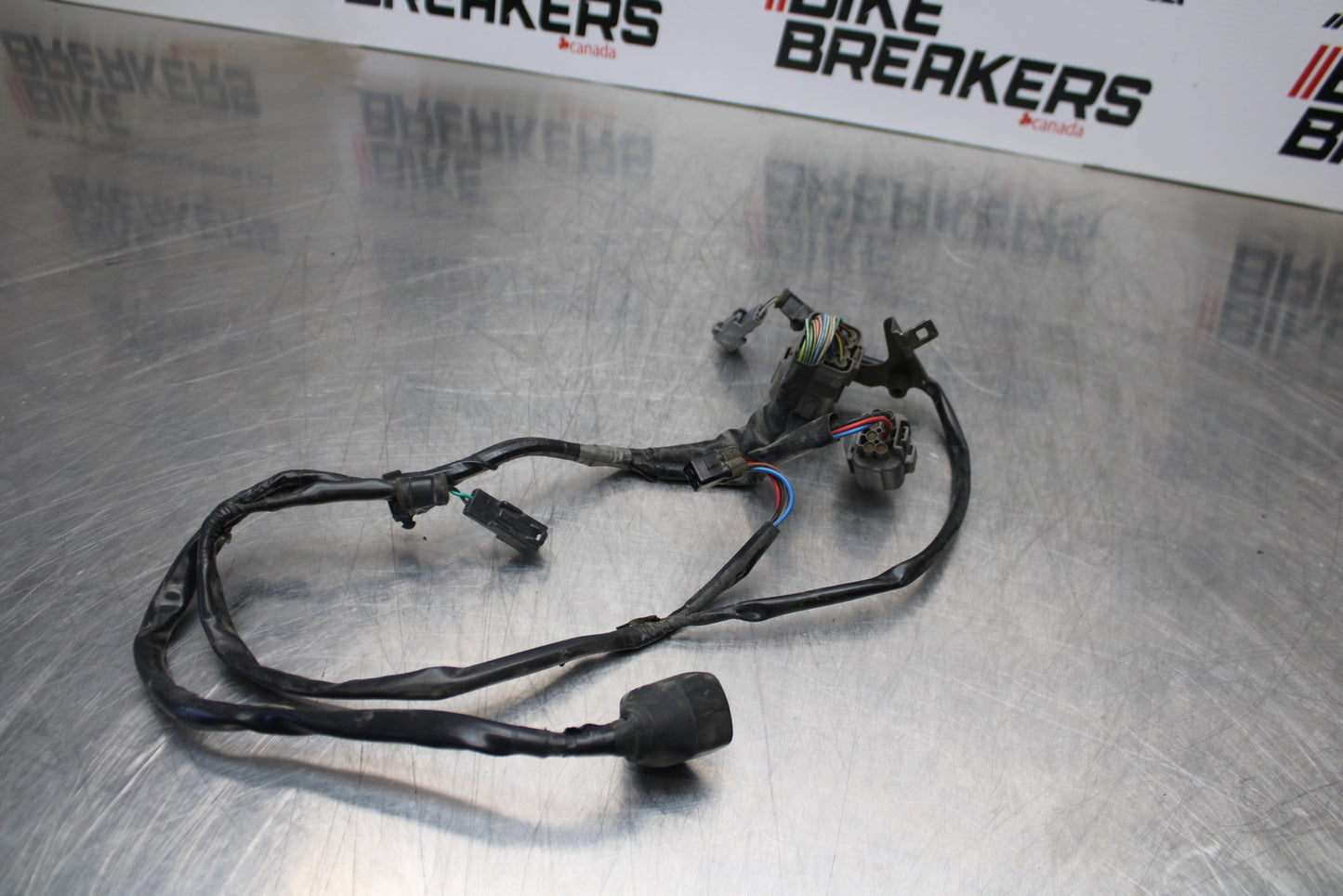 04-05 KAWASAKI NINJA ZX10R HEADLIGHT SPEEDO GAUGES WIRING HARNESS LOOM BB163