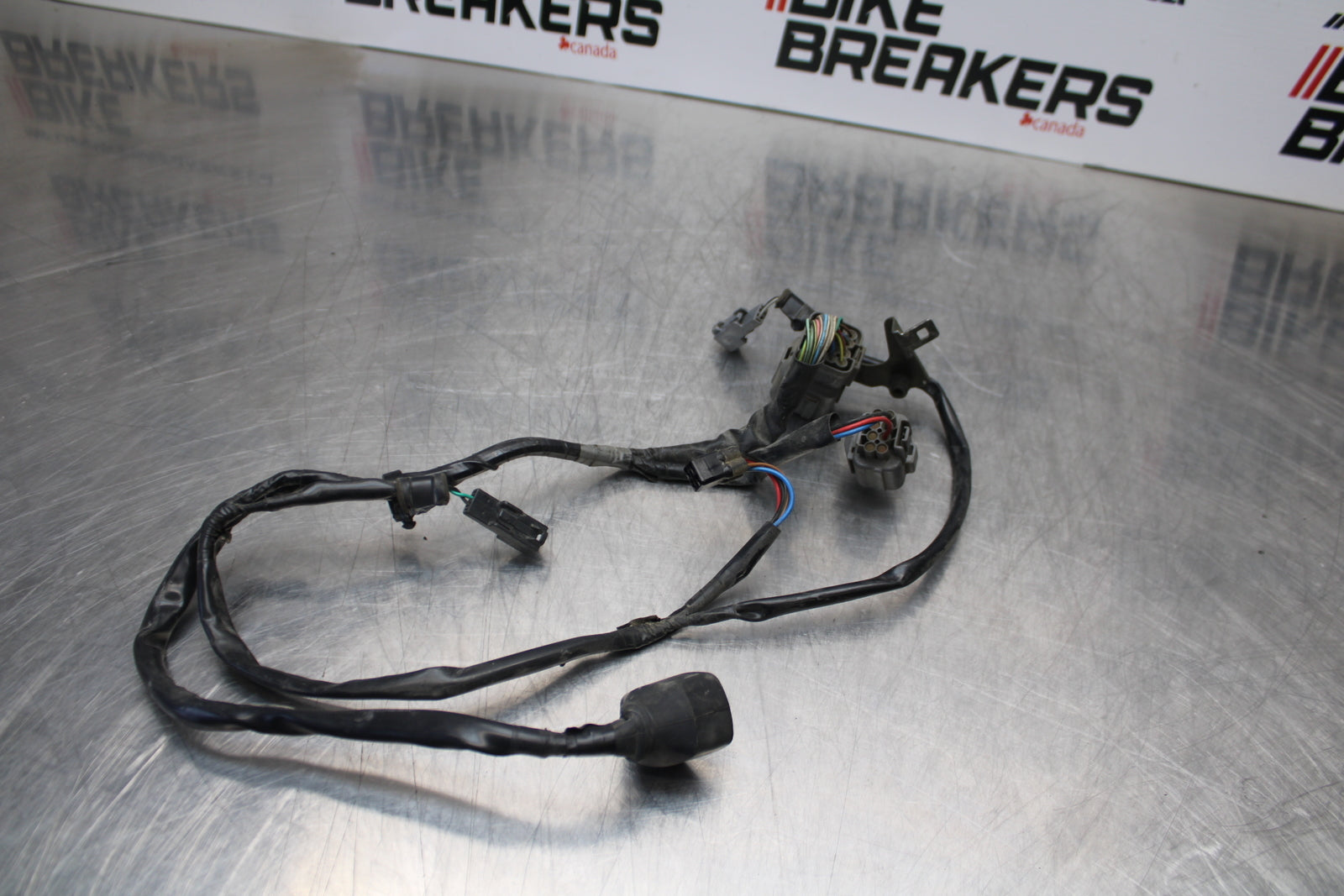 04-05 KAWASAKI NINJA ZX10R HEADLIGHT SPEEDO GAUGES WIRING HARNESS LOOM BB163