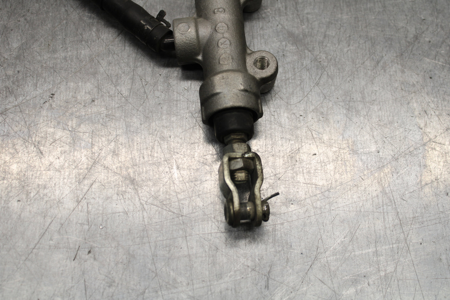 12-13 KAWASAKI Z1000 REAR BACK BRAKE MASTER CYLINDER W RESERVOIR BB743