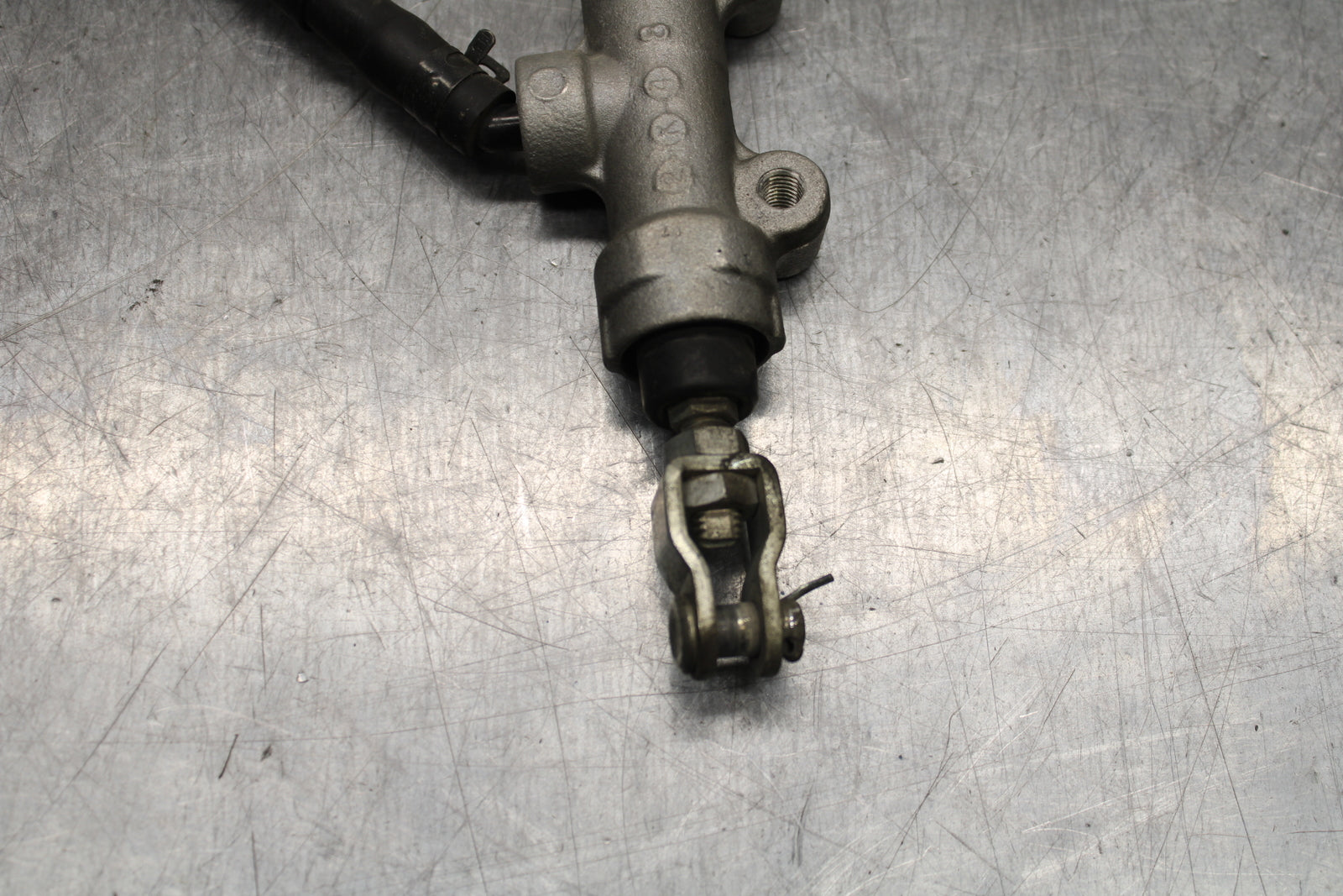 12-13 KAWASAKI Z1000 REAR BACK BRAKE MASTER CYLINDER W RESERVOIR BB743