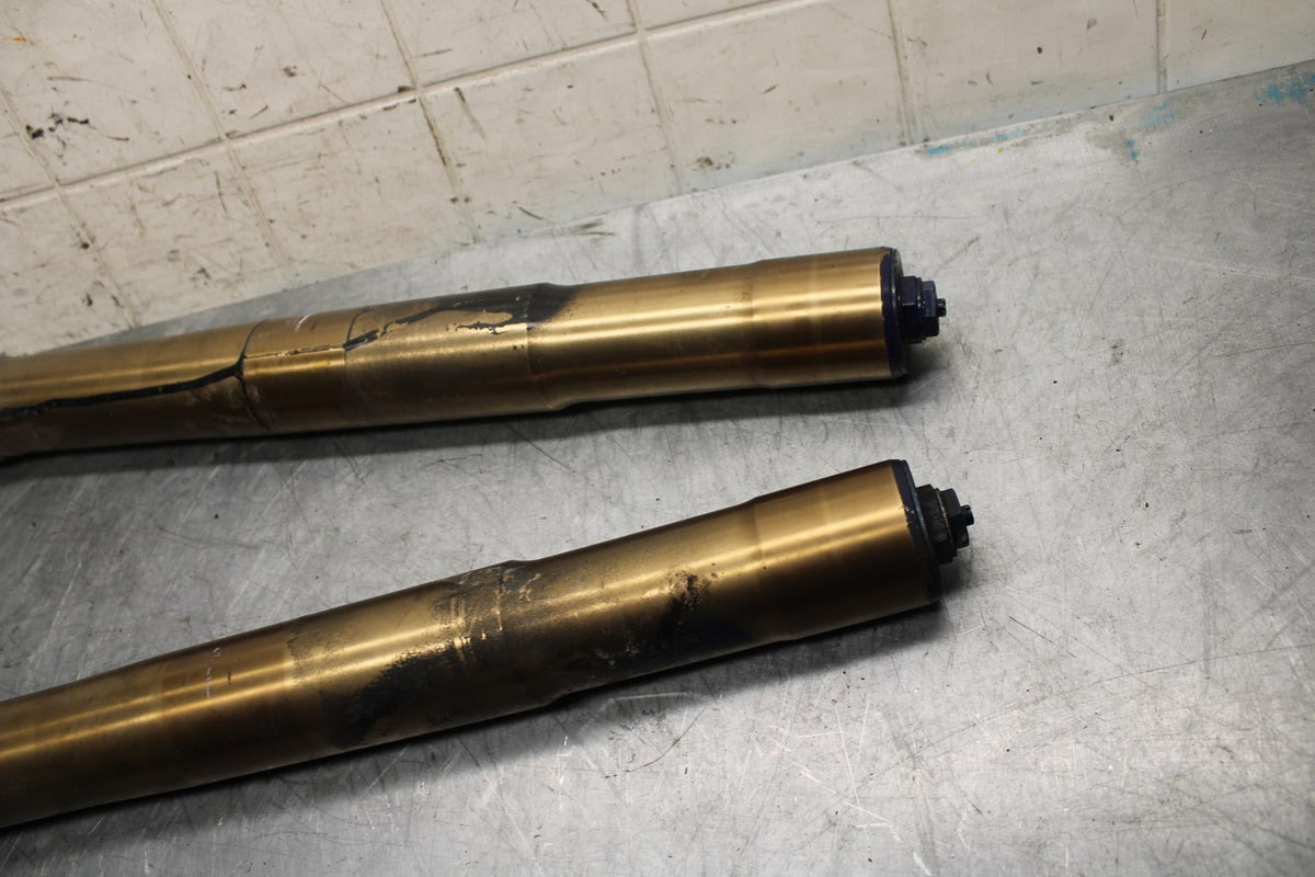 06-07 SUZUKI GSXR600  FORKS SHOCK SUSPENSION SET PAIR 51103-01H00 BB499