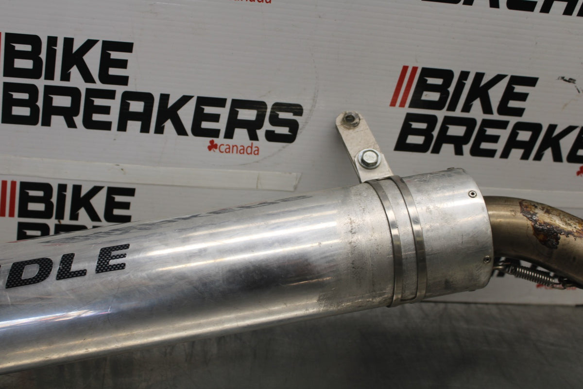 03 YAMAHA YZF R1HINDLE EXHAUST PIPE MUFFLER SLIP ON CAN SILENCER BB895