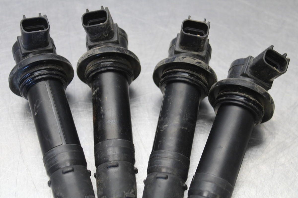 03-04 YAMAHA YZF R6 IGNITION COILS COIL SPARK PLUG CAPS BB890