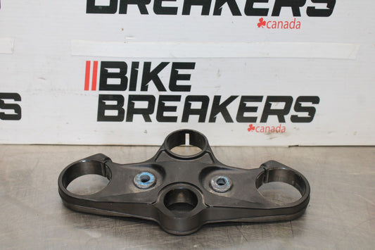 24 APRILIA TUONO V4 1100 FACTORY ABS FORKS UPPER TRIPLE TREE CLAMP BB887