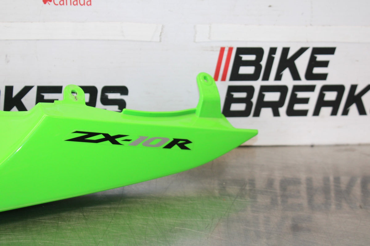 08 KAWASAKI NINJA ZX10R LEFT REAR BACK TAIL FAIRING COWL SHROUD BB902