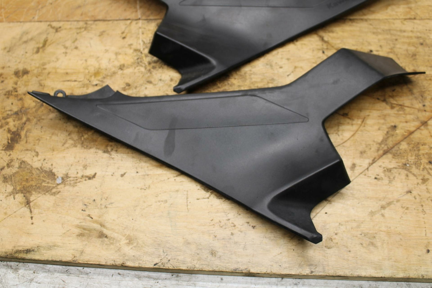 18-22 KAWASAKI NINJA 400 EX400 ABS RIGHT LEFT SIDE SEAT PANELS TRIMS COWLS BB334