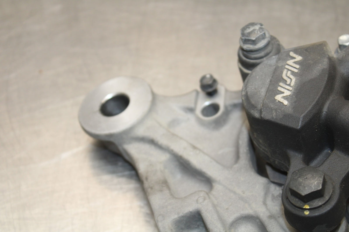 18 HONDA CB500F REAR BACK BRAKE CALIPER W MOUNT BRACKET BB861