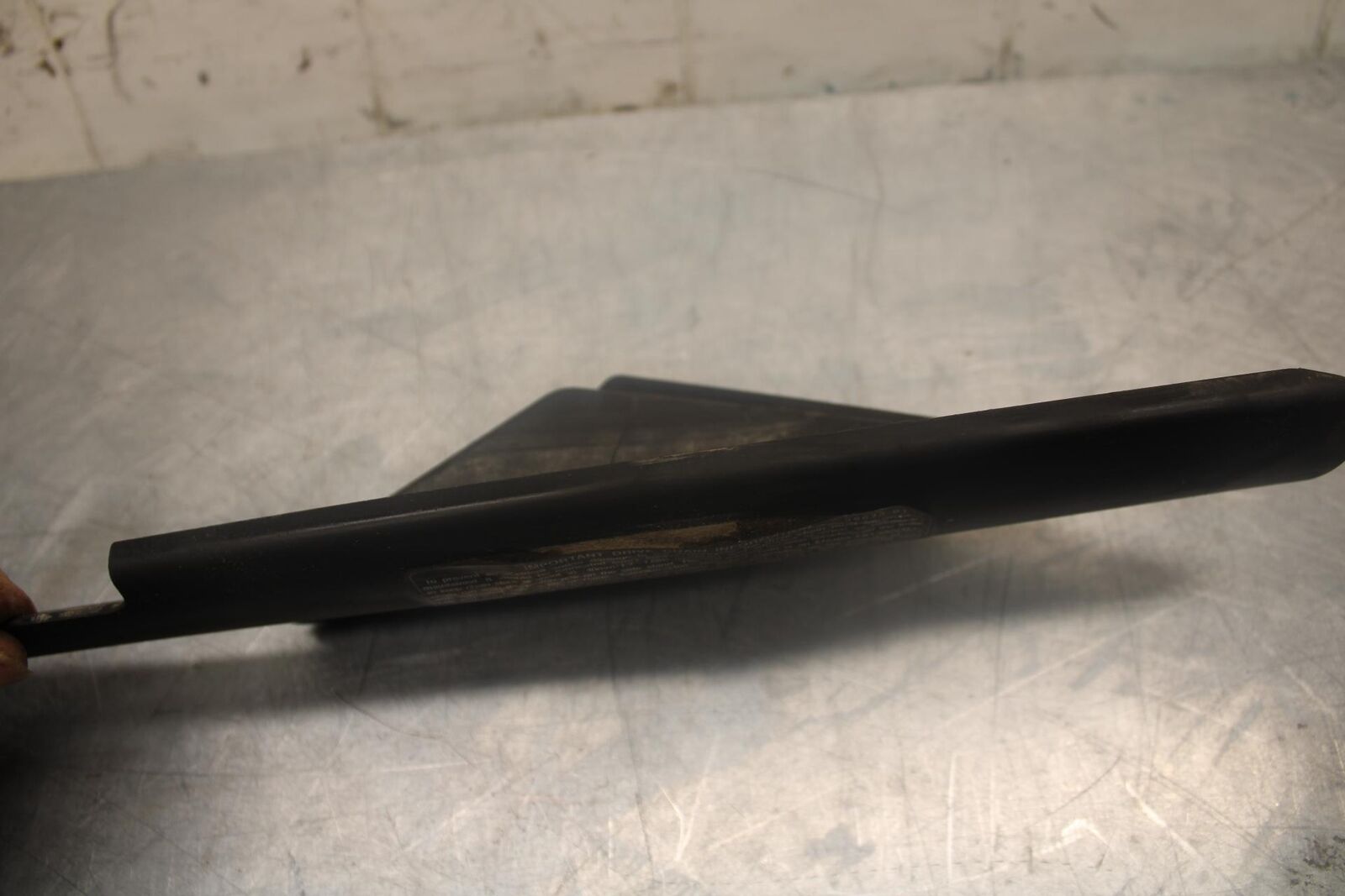 07-08 KAWASAKI NINJA ZX6R REAR BACK DRIVE CHAIN GUARD COVER  36014-0020 BB456