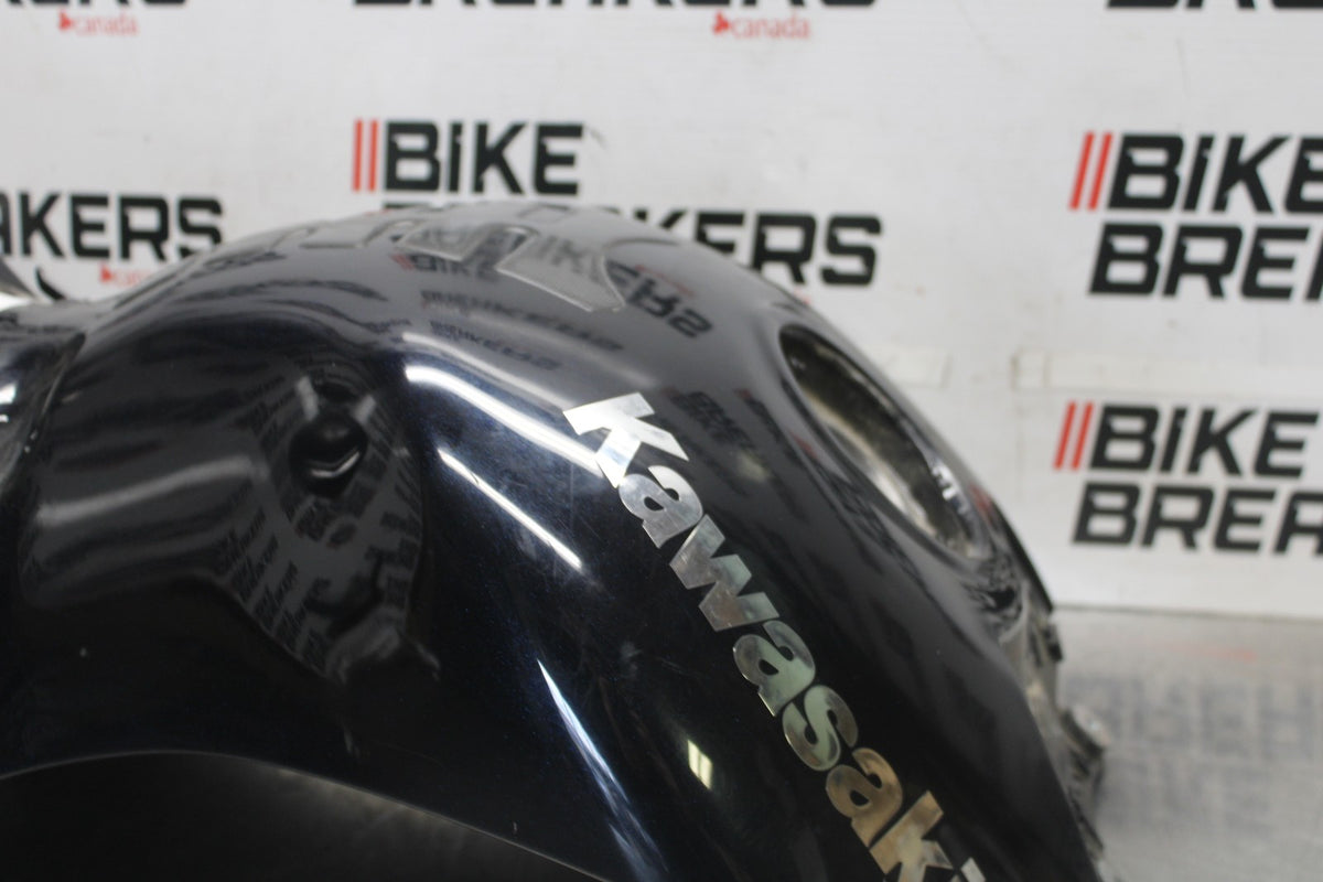 08-09 KAWASAKI NINJA ZX14R GAS TANK FUEL CELL PETROL RESERVOIR BB932