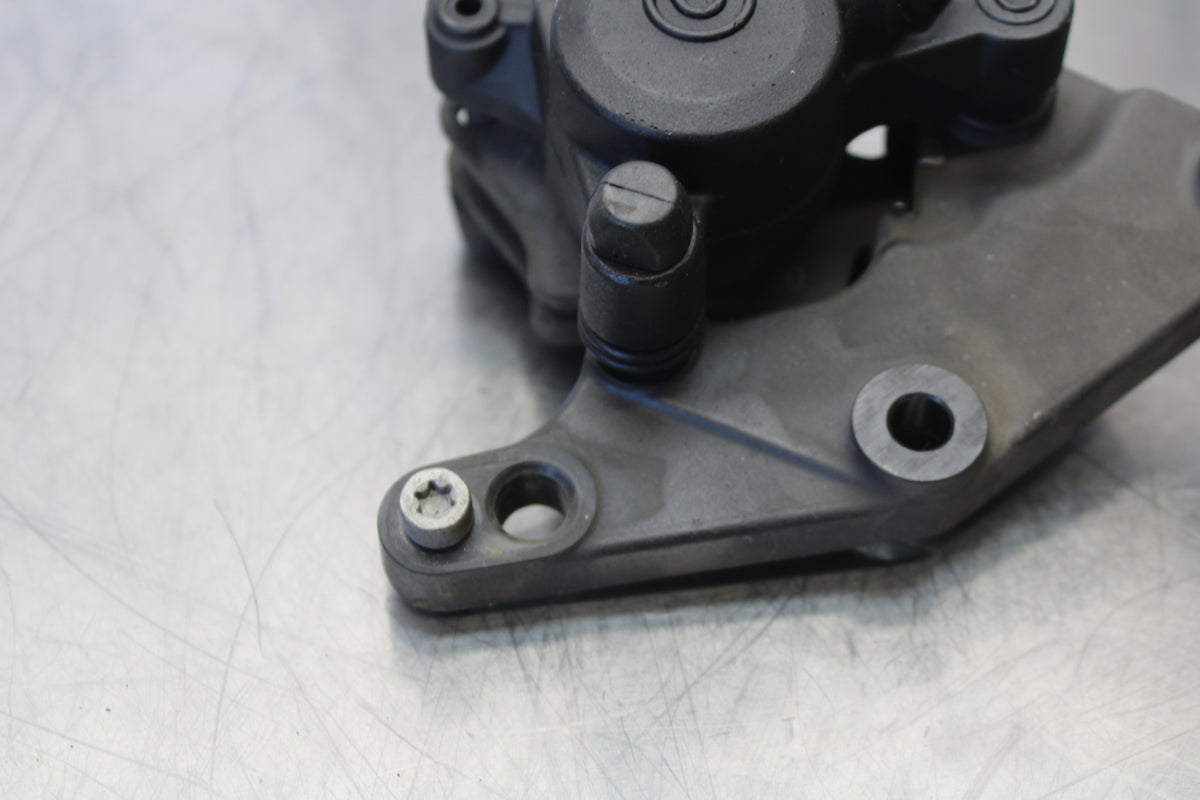 06-12 BMW F800ST REAR BACK BRAKE CALIPER W MOUNT BRACKET BB144