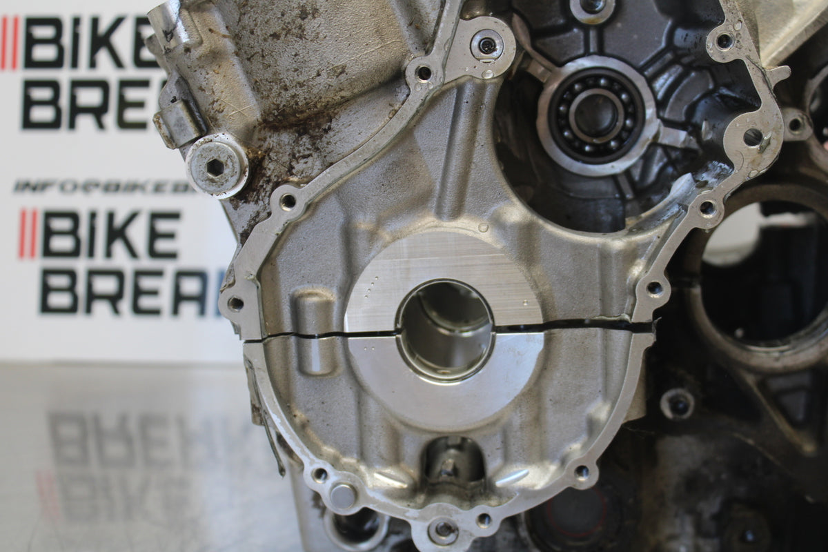 10-11 BMW S1000RR ENGINE MOTOR CRANKCASE CRANK CASES BLOCK BB168
