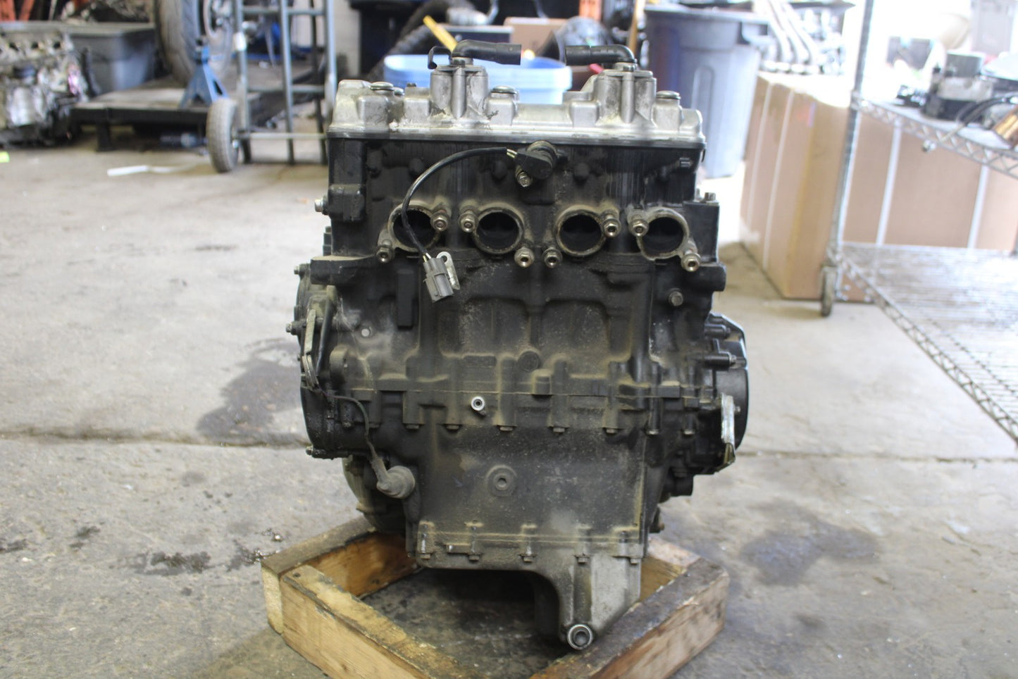 07-08 KAWASAKI NINJA ZX6R ENGINE MOTOR BB203