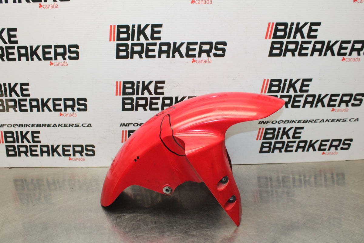 05 YAMAHA YZF R6 FRONT WHEEL FENDER COWL FAIRING BB814