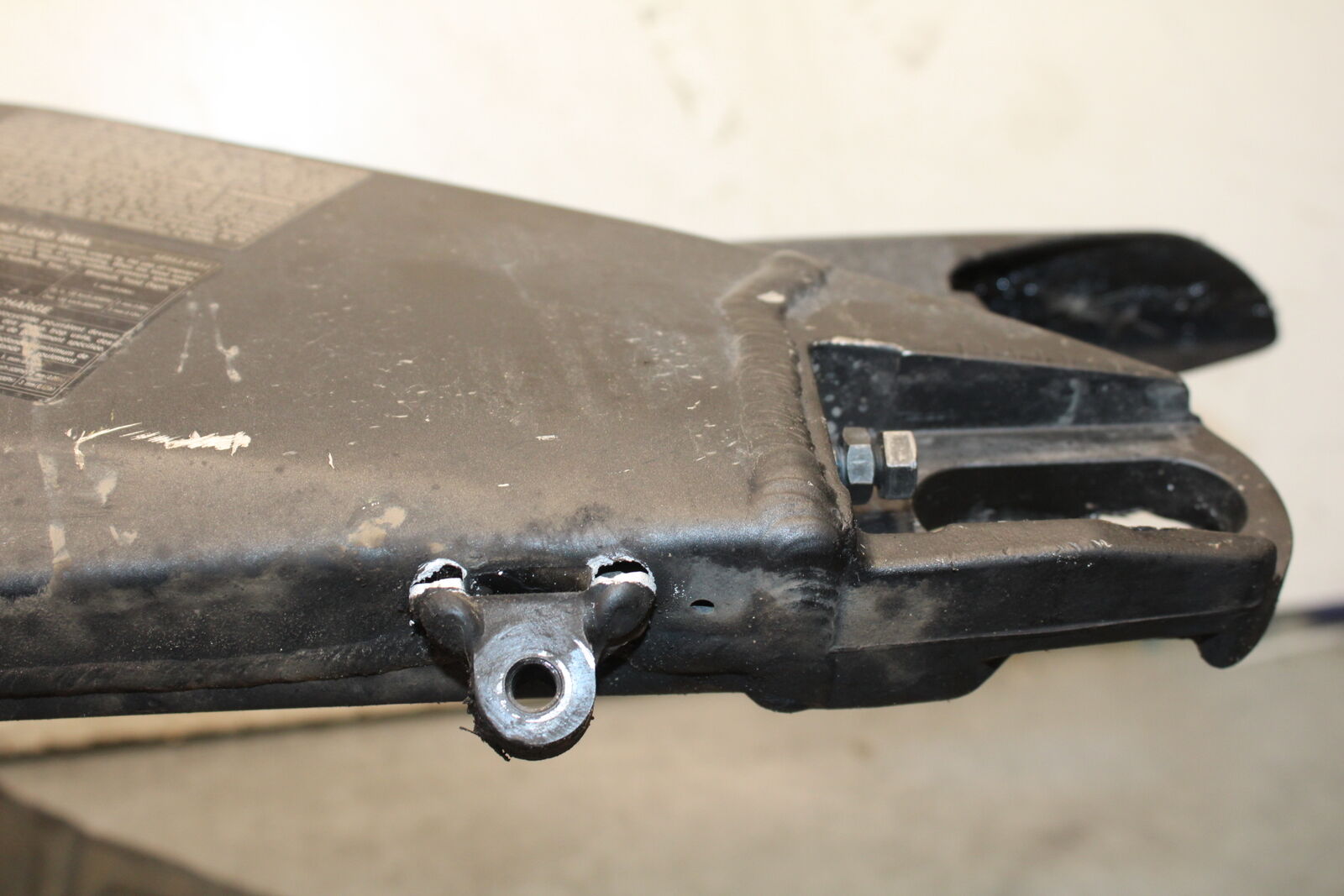 13-18 KAWASAKI NINJA ZX6R REAR SWINGARM BACK SUSPENSION SWING ARM BB682