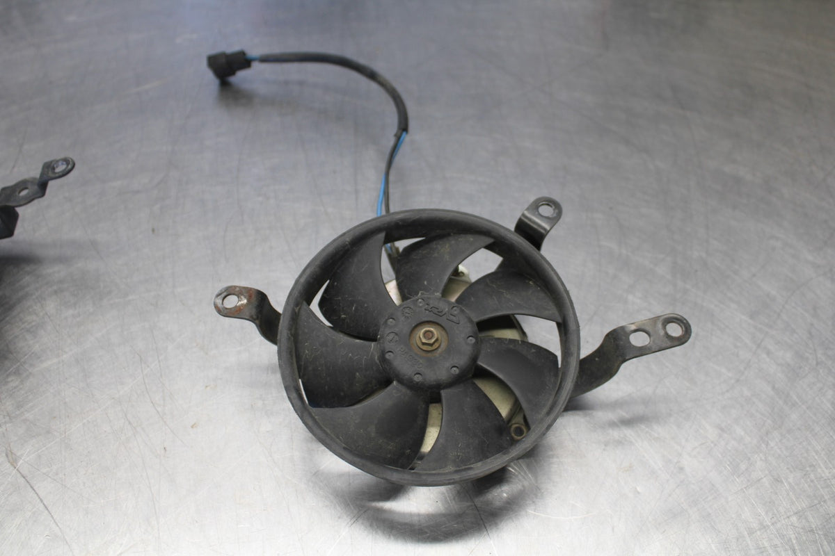 05 YAMAHA YZF R6 ENGINE RADIATOR COOLING FAN SET PAIR BB894