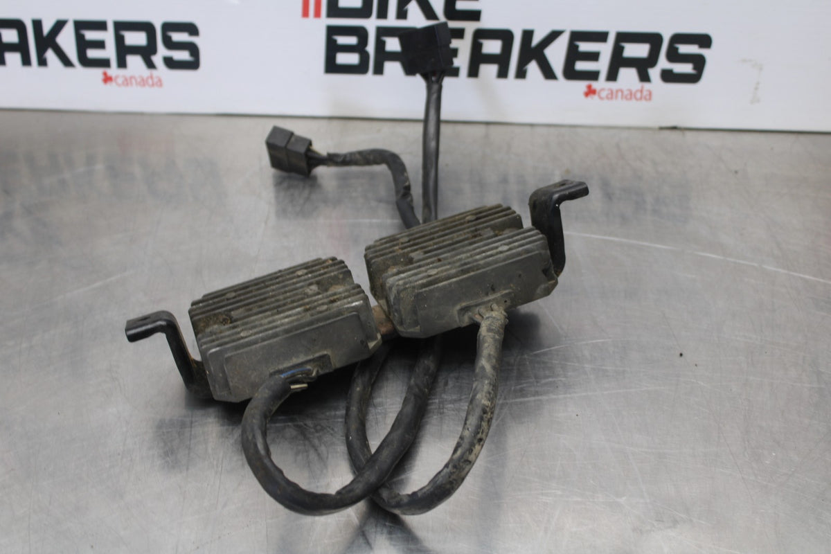03-08 KAWASAKI VULCAN 1600 RECTIFIER VOLTAGE REGULATOR SET PAIR BB196